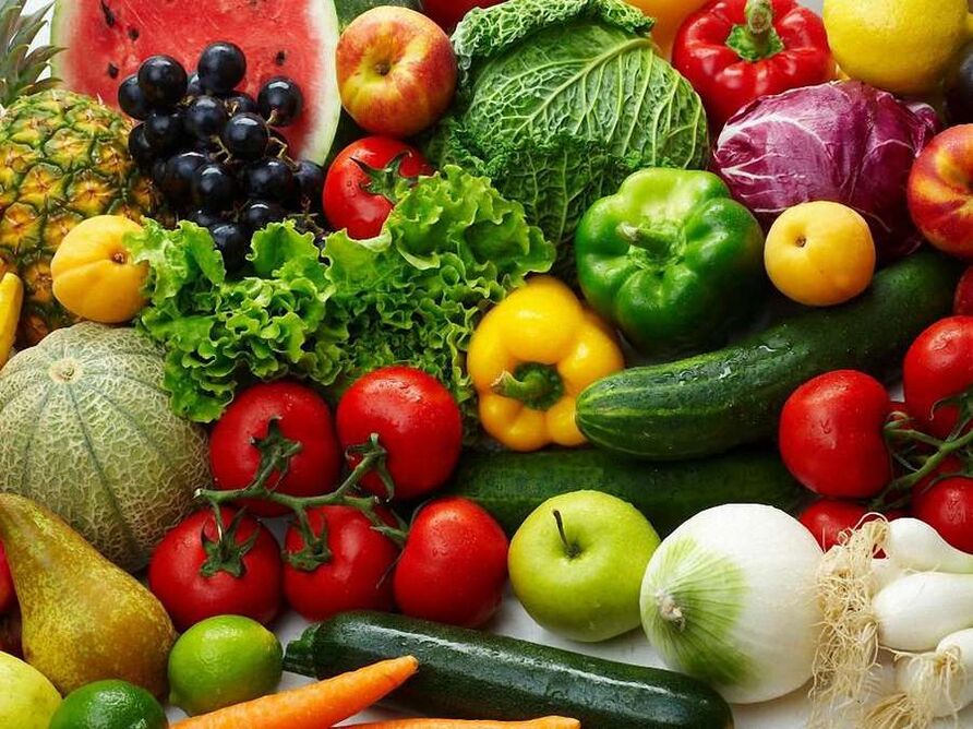Obst und Gemüse